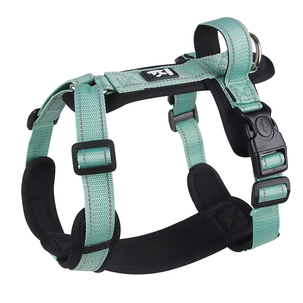 Pet Dog Harness with Handle for Medium Large Dogs French Bulldog Vest Harness Adjustable Puppy Chest Straps Labrador Dogs Collar