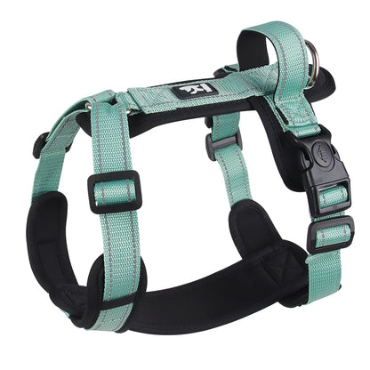 Pet Dog Harness with Handle for Medium Large Dogs French Bulldog Vest Harness Adjustable Puppy Chest Straps Labrador Dogs Collar