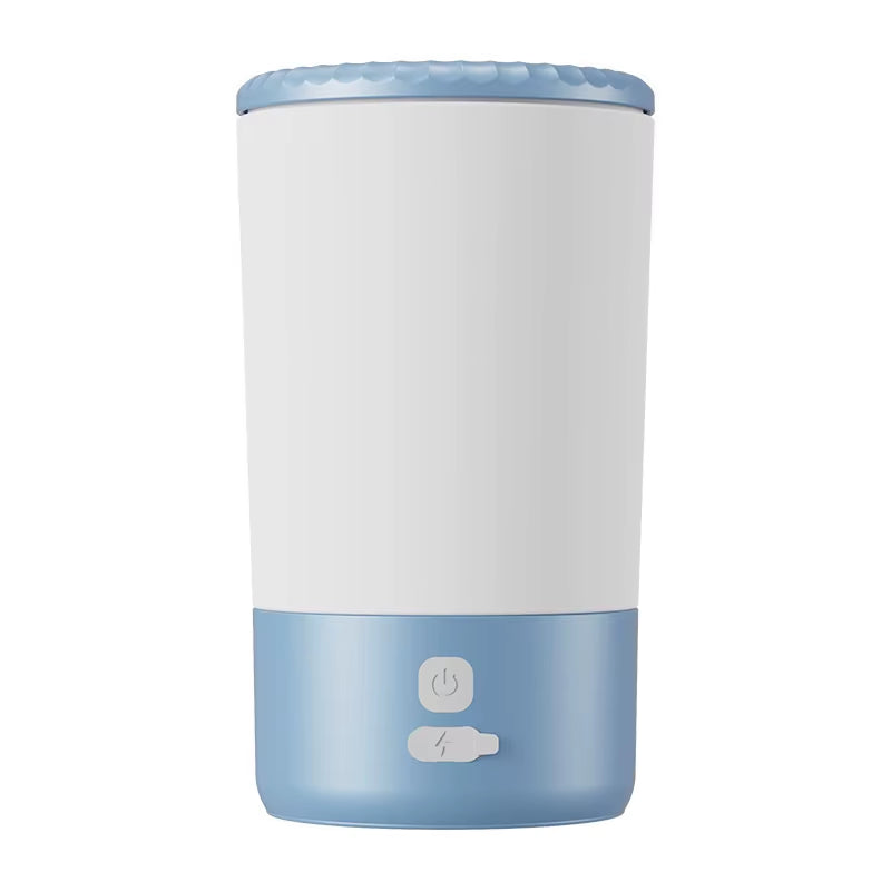 Pet Paw Cleaner Machine Automatic, Portable Dog Cat Washer Cup with Soft Silicone Brush, USB-C Rechargeable, Waterproof