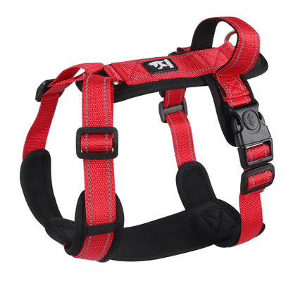Pet Dog Harness with Handle for Medium Large Dogs French Bulldog Vest Harness Adjustable Puppy Chest Straps Labrador Dogs Collar